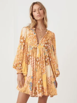 OYI Boho Freda Mini Dress 1